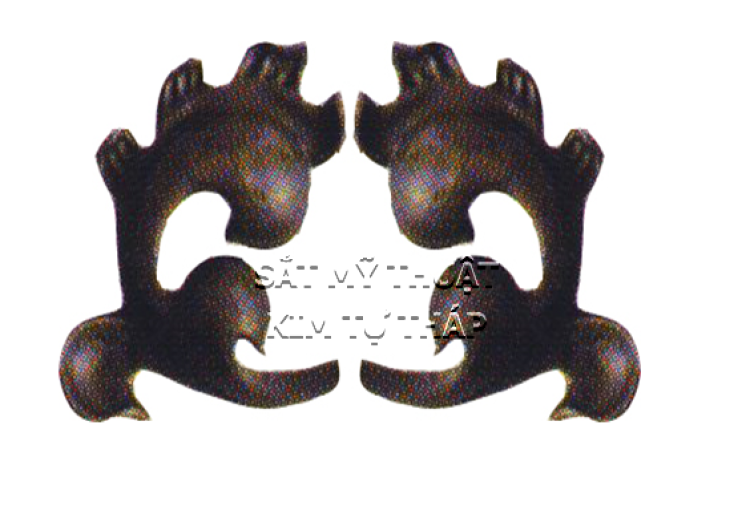 Phụ kiện hoa lá thép/ sắt đúc 1270