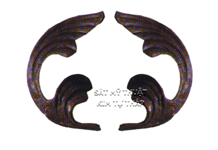 Phụ kiện hoa lá sắt đúc 1271