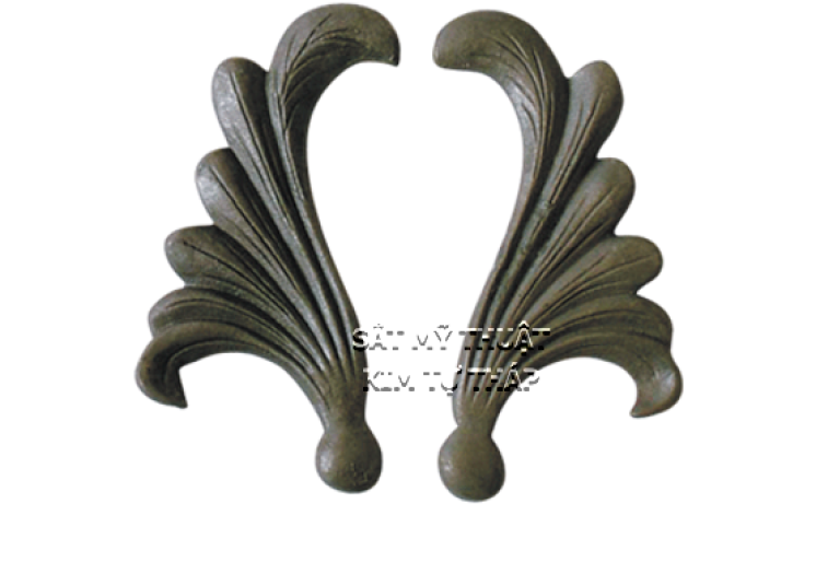 Phụ kiện lá sắt thép đúc 1274
