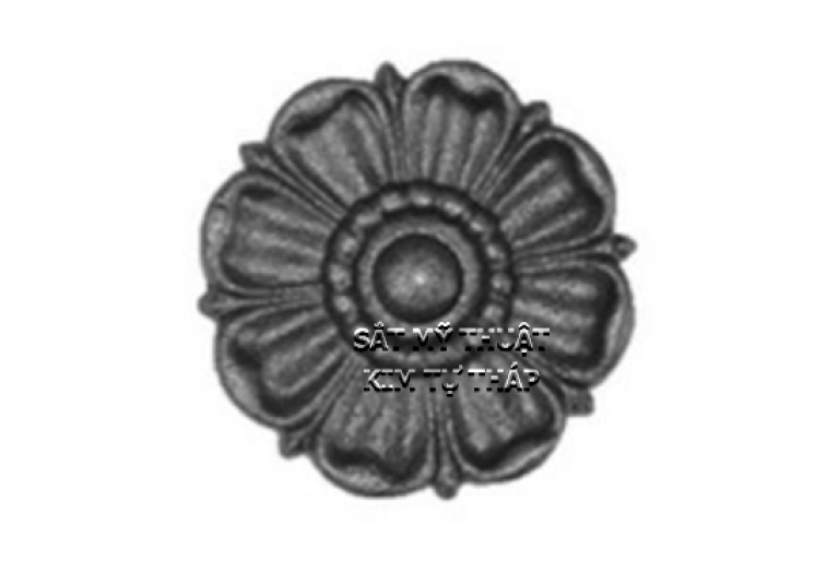 Phụ kiện hoa thép đúc 1508
