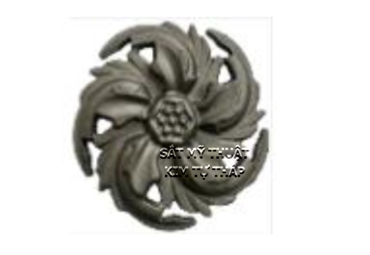Phụ kiện hoa sắt đúc 1509