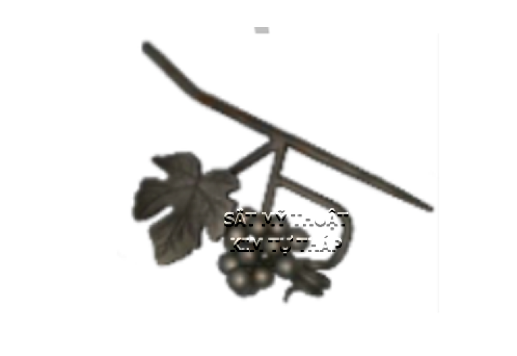Phụ kiện chùm nho sắt thép đúc 1515