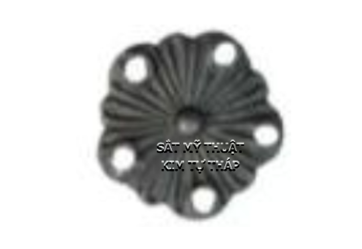Phụ kiện hoa sắt mỹ thuật 1557