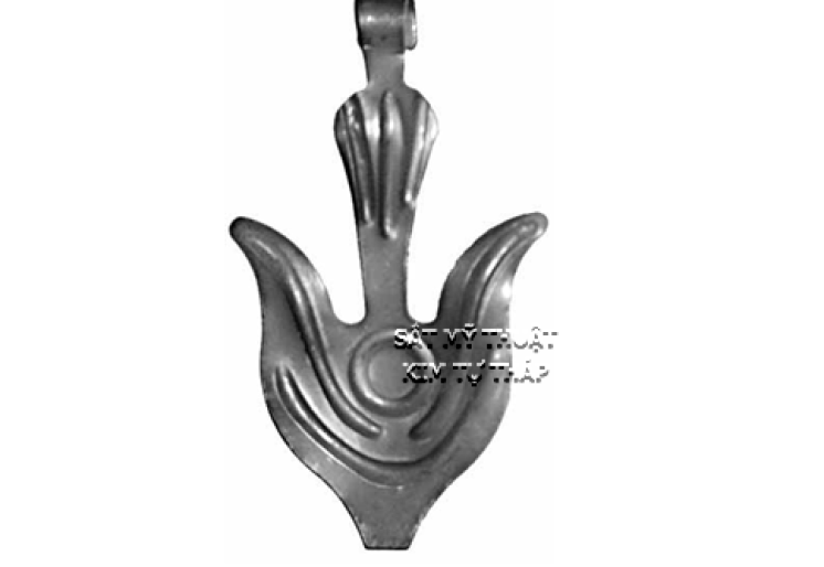 Phụ kiện hoa lá thép/ sắt dập 2152
