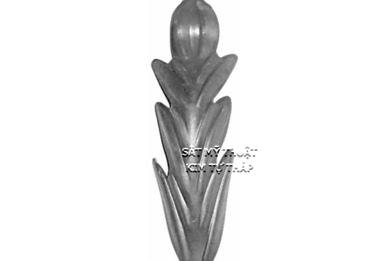Phụ kiện hoa lá thép/ sắt dập 2153