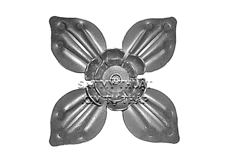 Phụ kiện hoa lá thép/ sắt dập 2199