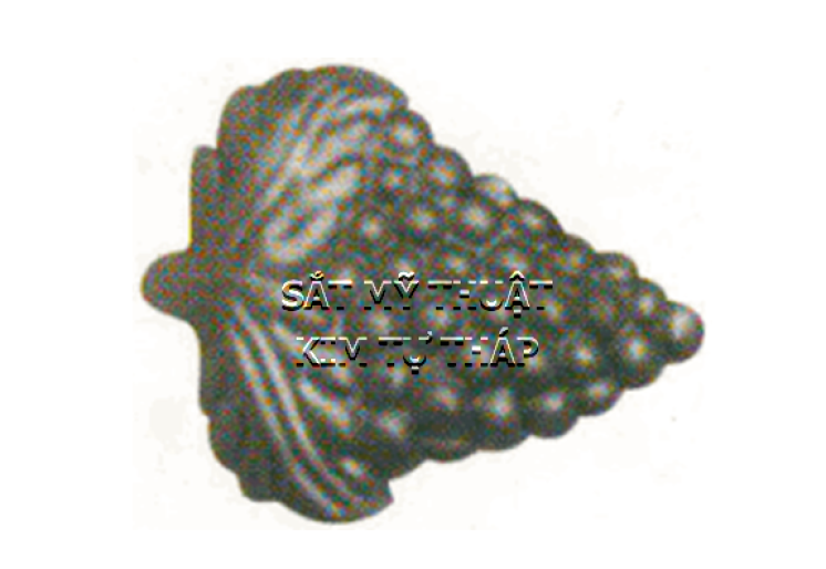 Phụ kiện hoa lá thép/ sắt dập 2217