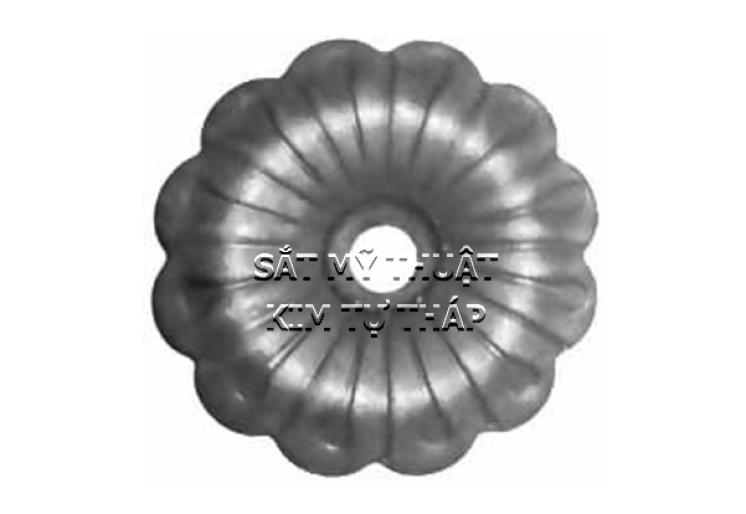 Phụ kiện hoa lá thép/ sắt dập 2231