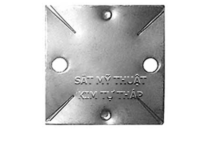 Phụ kiện hoa lá thép/ sắt dập 2246