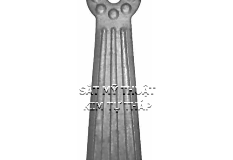 Phụ kiện hoa lá thép/ sắt dập 2248