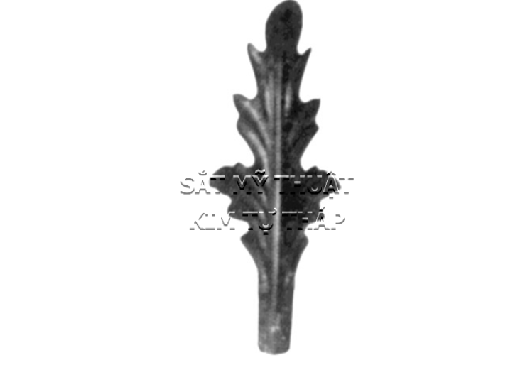 Phụ kiện hoa lá thép/ sắt dập 2258