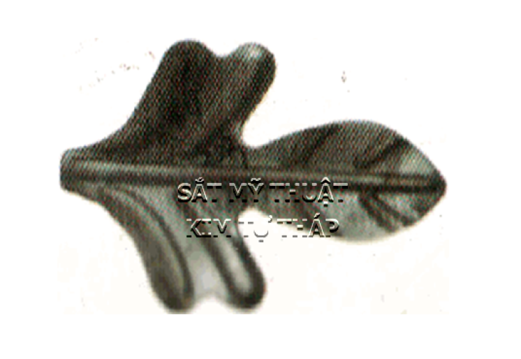 Phụ kiện hoa lá thép/ sắt dập 2260