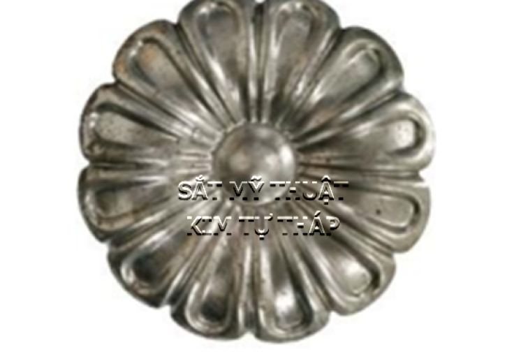 Phụ kiện hoa lá thép/ sắt dập 2323