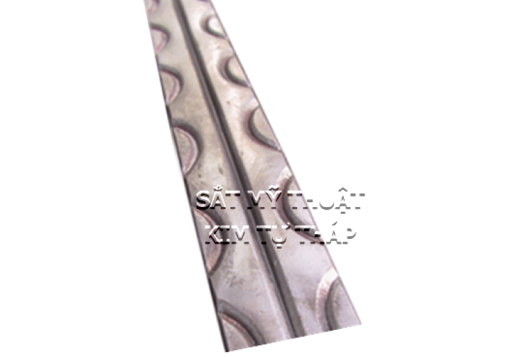 Phụ kiện sắt Pla Lập Là cán dập hoa văn HCC040