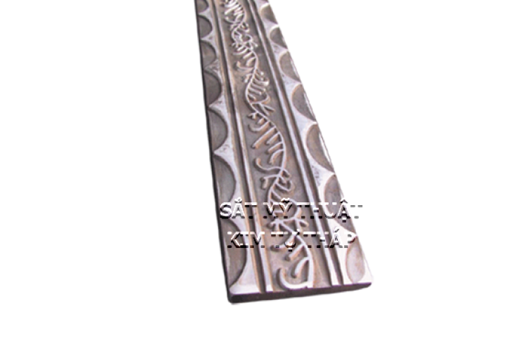 Phụ kiện sắt Pla Lập Là cán dập hoa văn HCC041